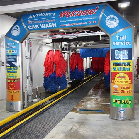 Glowing magic car wash locations